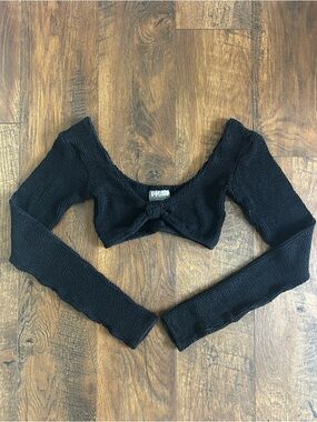 Rielli Swim too long sleeve black
